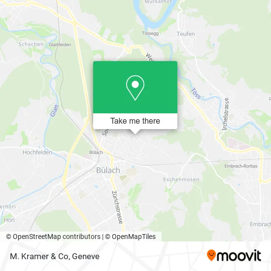 M. Kramer & Co map