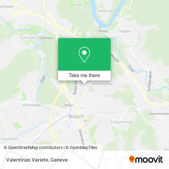 Valentinas Variete map