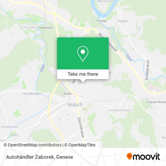 Autohändler Zaborek map
