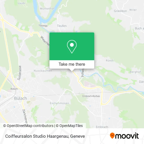 Coiffeursalon Studio Haargenau map