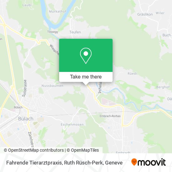 Fahrende Tierarztpraxis, Ruth Rüsch-Perk map