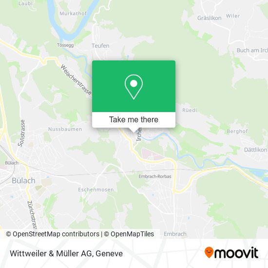 Wittweiler & Müller AG map