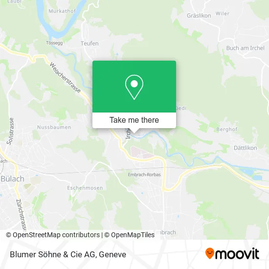 Blumer Söhne & Cie AG map
