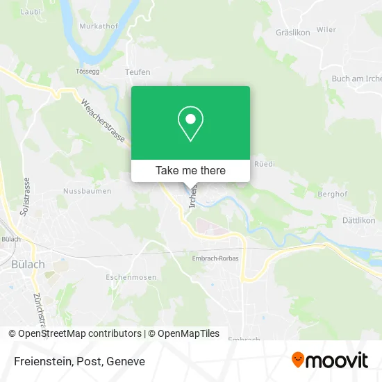 Freienstein, Post map