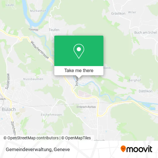 Gemeindeverwaltung map