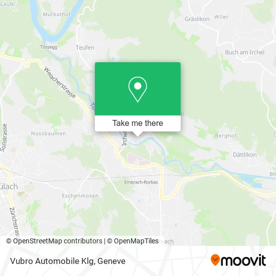 Vubro Automobile Klg map