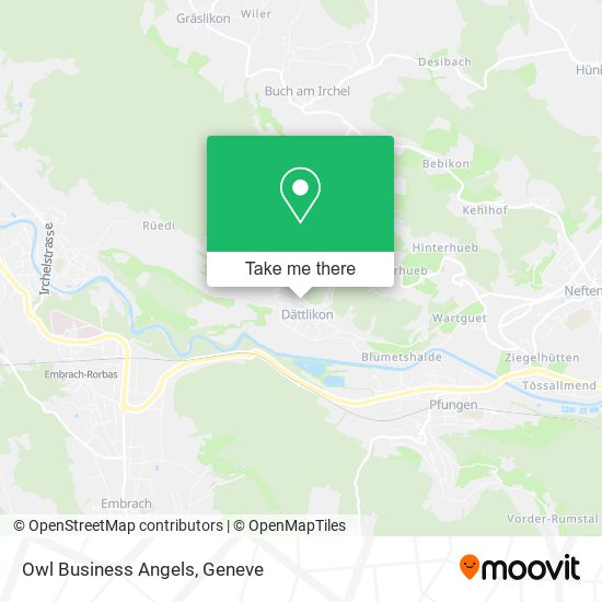 Owl Business Angels map