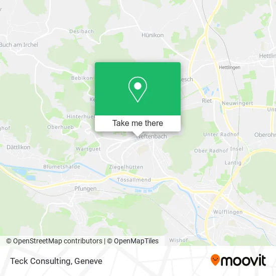 Teck Consulting map