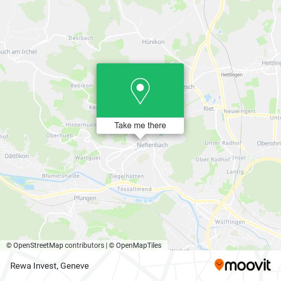 Rewa Invest map