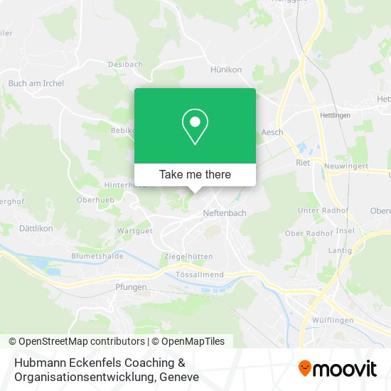 Hubmann Eckenfels Coaching & Organisationsentwicklung map