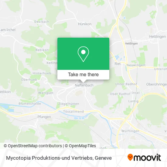 Mycotopia Produktions-und Vertriebs map
