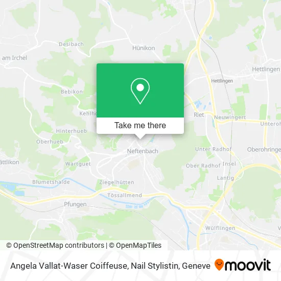 Angela Vallat-Waser Coiffeuse, Nail Stylistin map