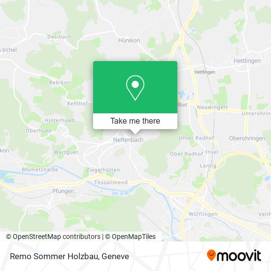 Remo Sommer Holzbau map