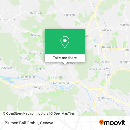 Blumen Ball GmbH map