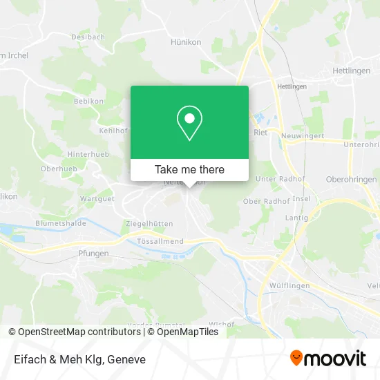 Eifach & Meh Klg map