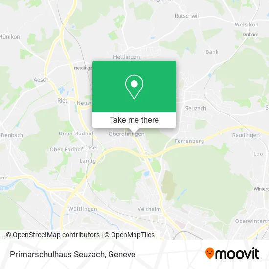 Primarschulhaus Seuzach map