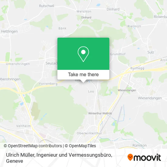 Ulrich Müller, Ingenieur und Vermessungsbüro map