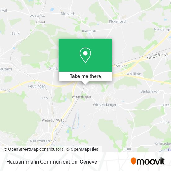 Hausammann Communication map