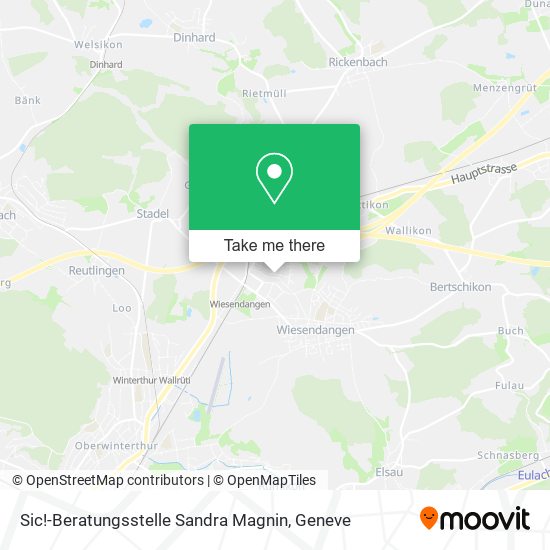 Sic!-Beratungsstelle Sandra Magnin map