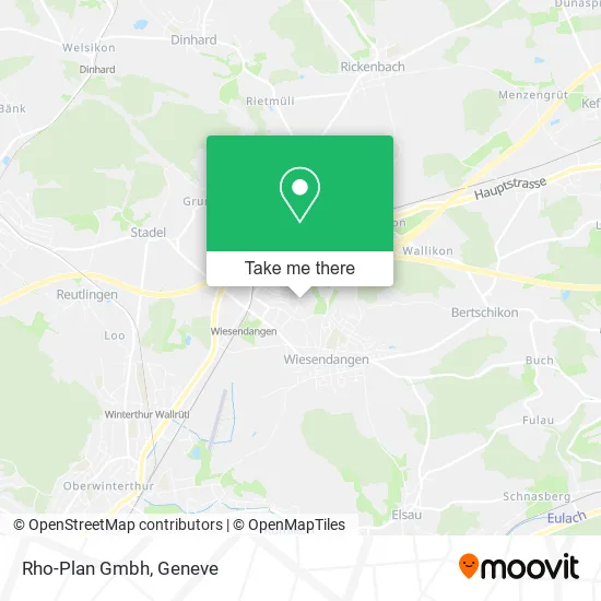Rho-Plan Gmbh map