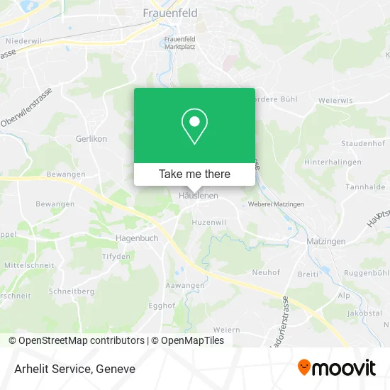 Arhelit Service map