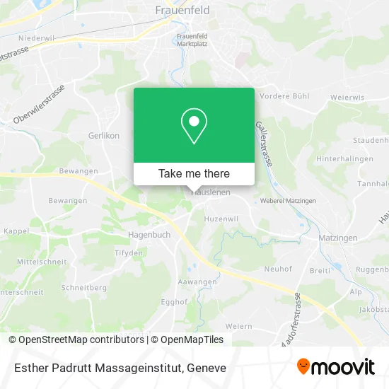 Esther Padrutt Massageinstitut map