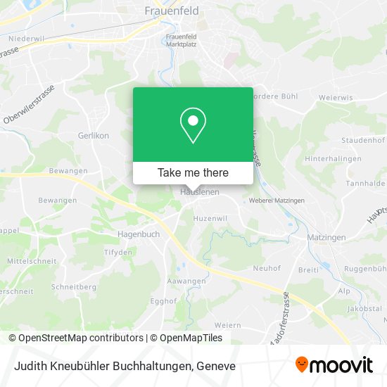 Judith Kneubühler Buchhaltungen map