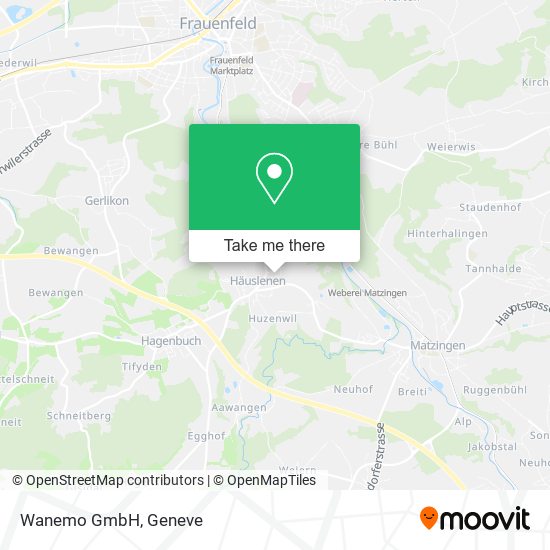 Wanemo GmbH map