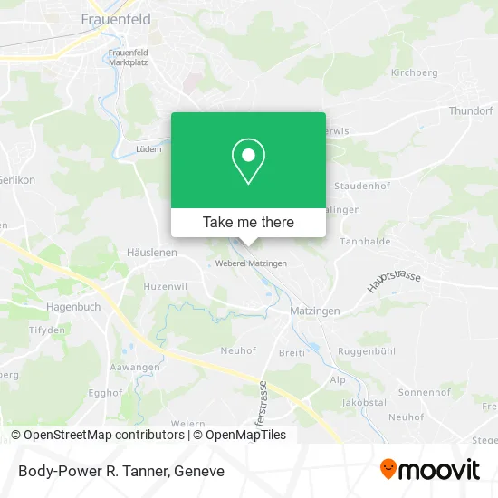 Body-Power R. Tanner map