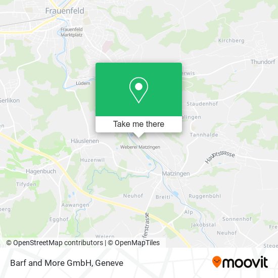 Barf and More GmbH map