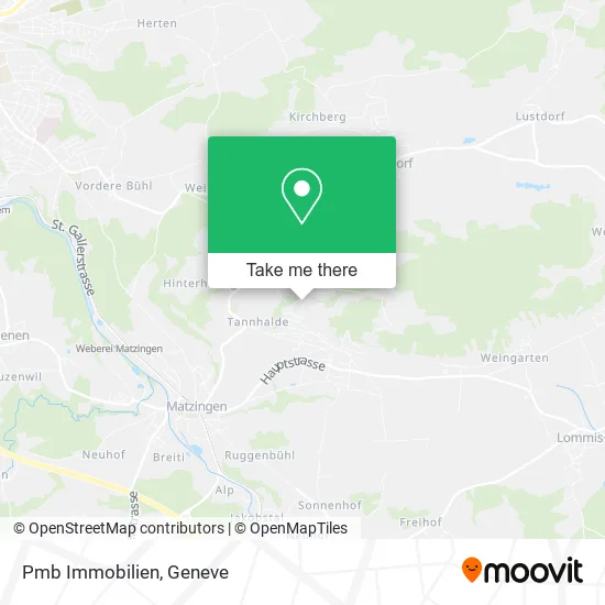 Pmb Immobilien map