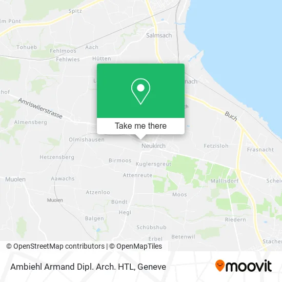 Ambiehl Armand Dipl. Arch. HTL map