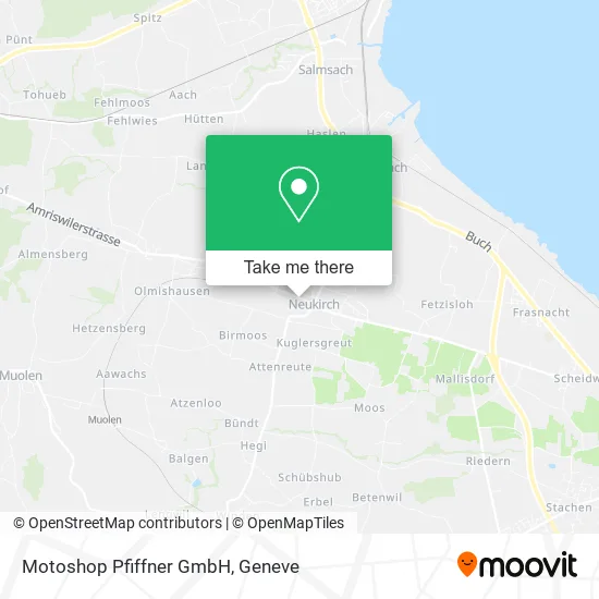 Motoshop Pfiffner GmbH map
