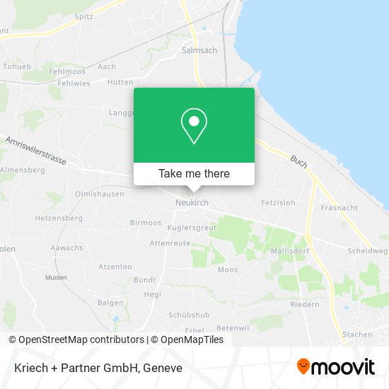 Kriech + Partner GmbH map