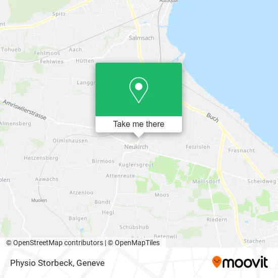 Physio Storbeck map