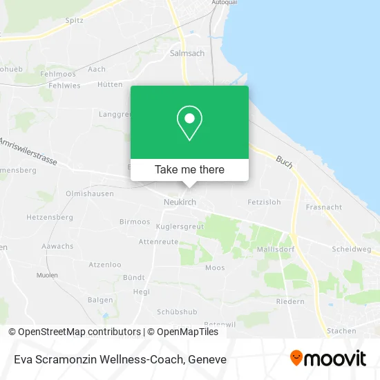 Eva Scramonzin Wellness-Coach map