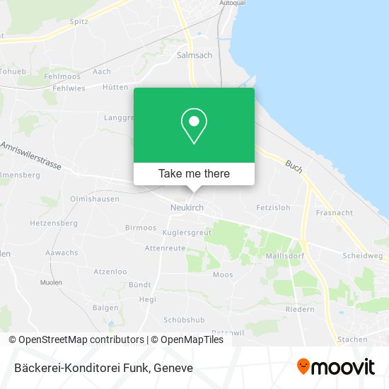 Bäckerei-Konditorei Funk map