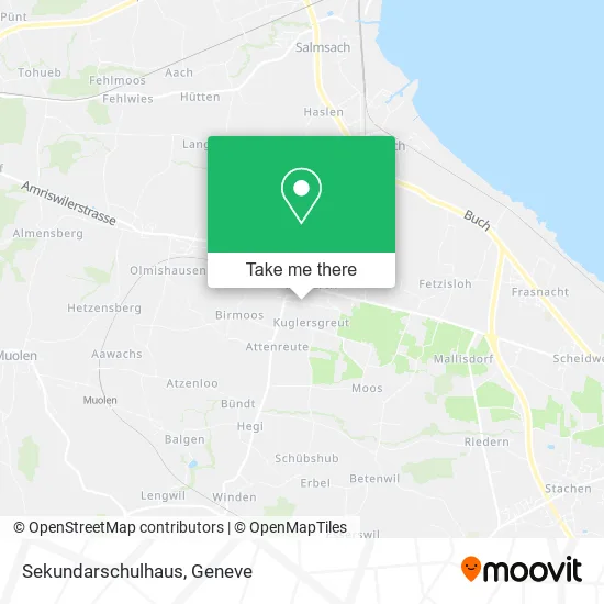 Sekundarschulhaus map