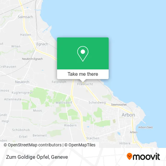 Zum Goldige Öpfel map