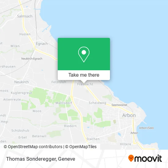 Thomas Sonderegger map