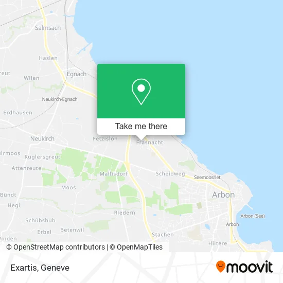 Exartis map
