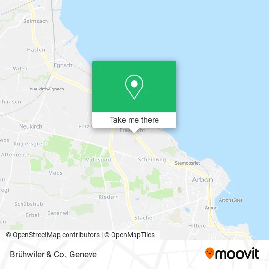 Brühwiler & Co. map