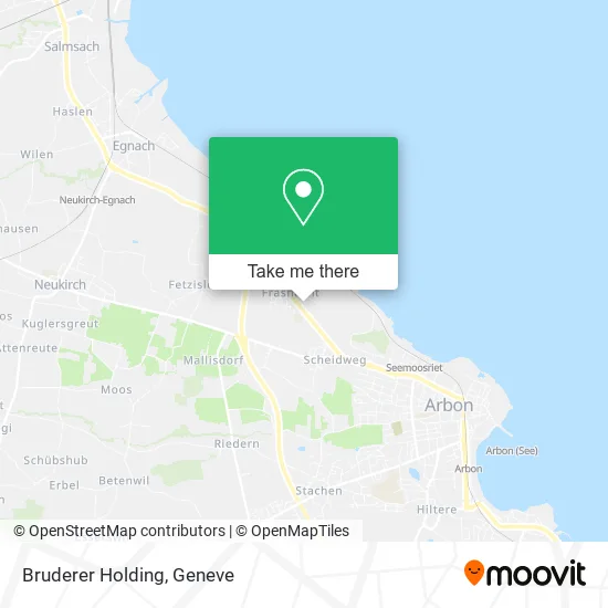 Bruderer Holding map