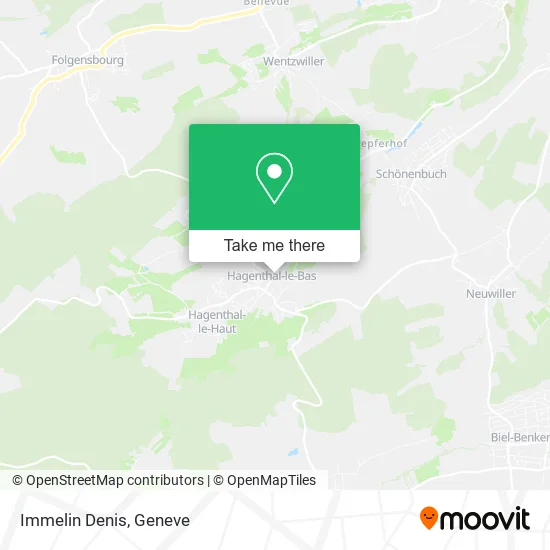 Immelin Denis map