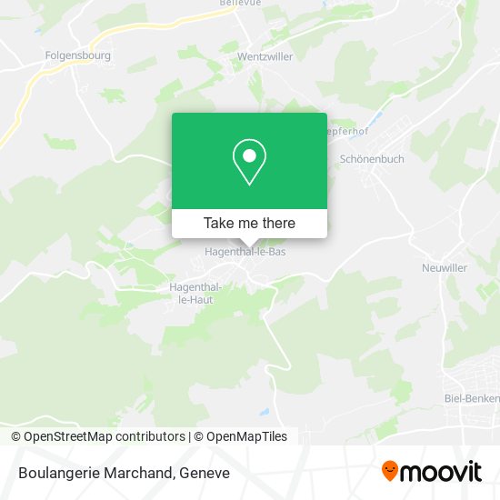 Boulangerie Marchand map