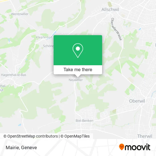 Mairie map