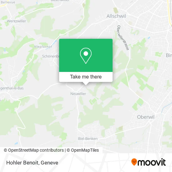 Hohler Benoit map