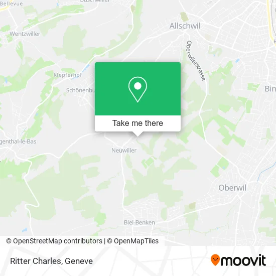 Ritter Charles map