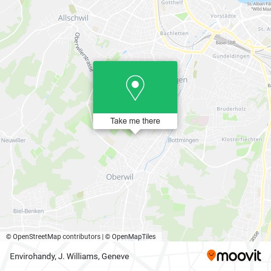 Envirohandy, J. Williams map