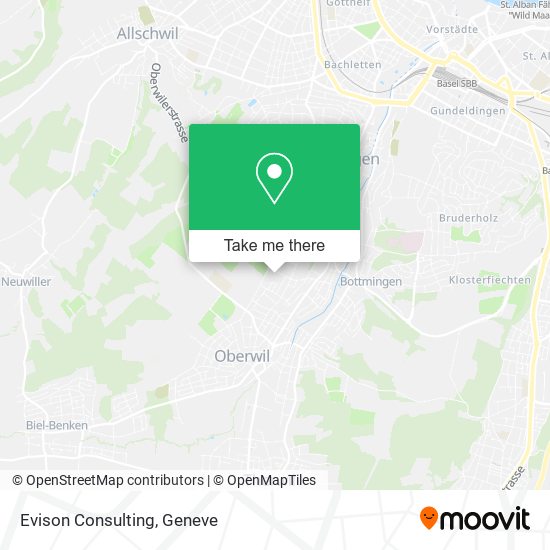 Evison Consulting map